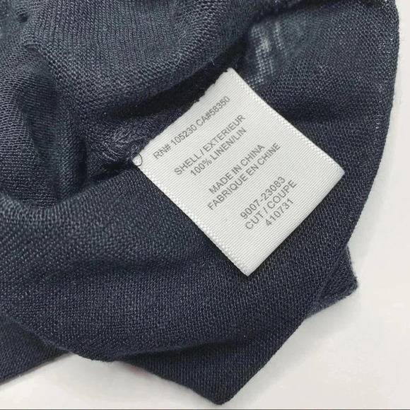 Joie Cyndi Metallic Linen Top - Picture 8 of 8